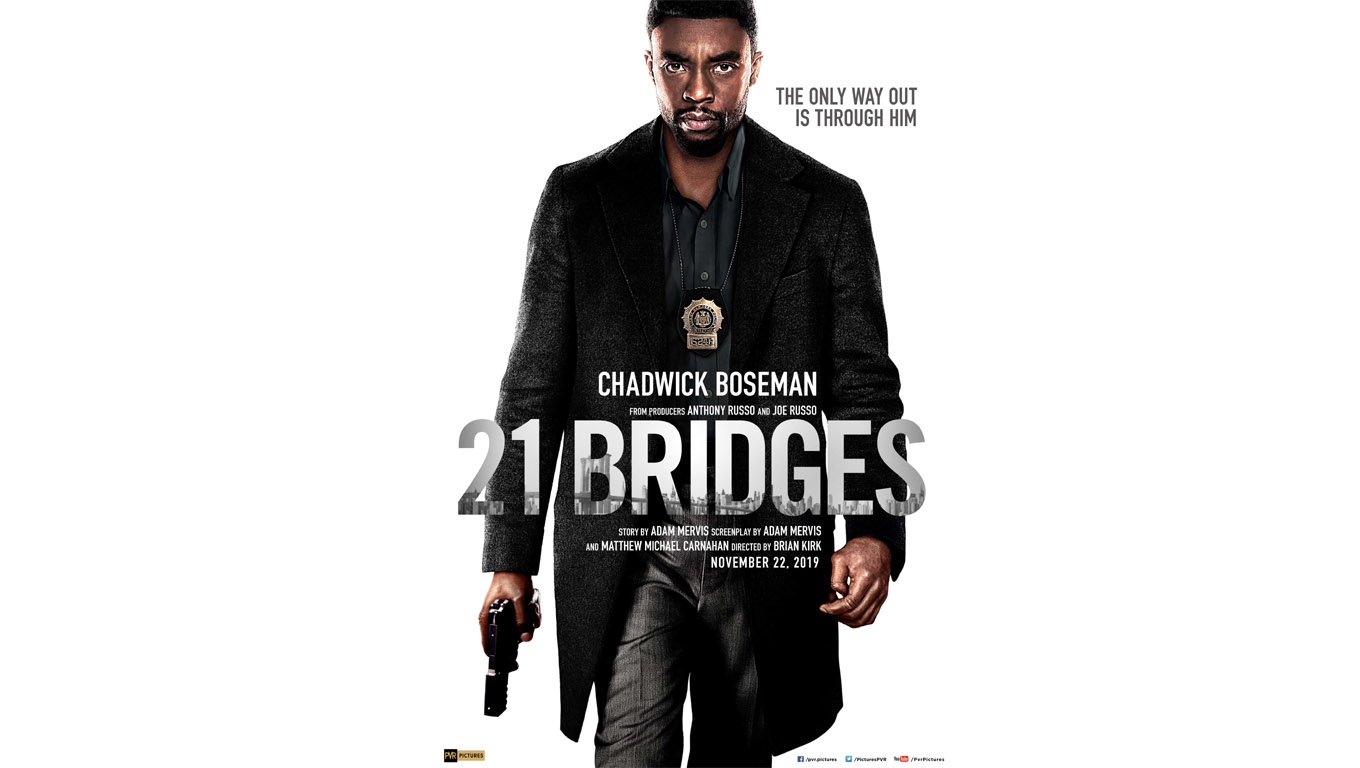 '21 Bridges' is slick but generic